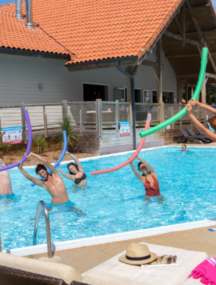 siblu sports aquafit in outdoor pool